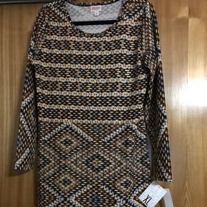 NWT XL Lularoe Debbie dress